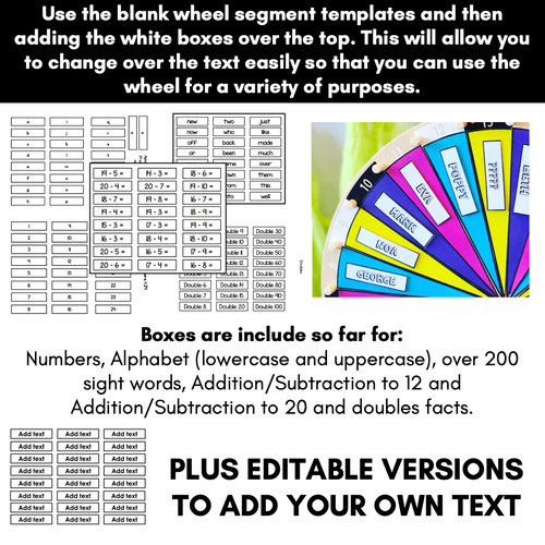 Resource preview 3 for Ikea Spinner Editable Templates