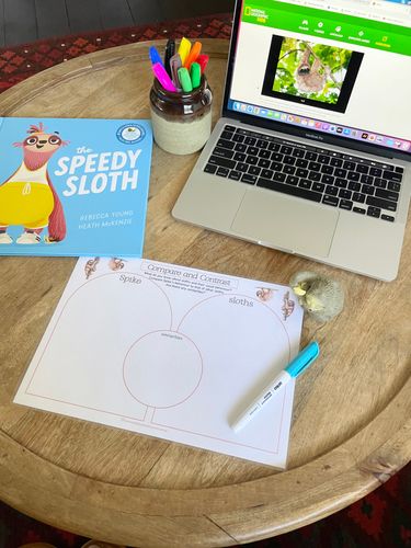 Resource preview 2 for 'The Speedy Sloth' Activity Pack