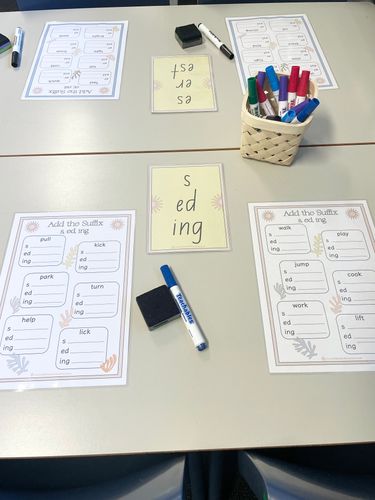 Resource preview 5 for Suffix Posters and Activity Cards- Early Years