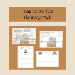 Imaginative Text Planning Pack