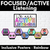 1 for Focused/Active Listening Posters - Inclusive Display - Rainbow