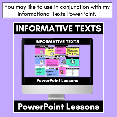 Resource preview 4 for Informational Writing Posters