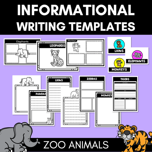 Resource preview 4 for Informational Writing Complete Bundle