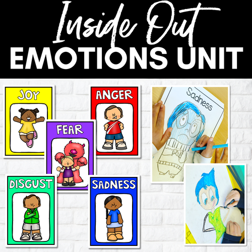 Resource preview 1 for Inside Out Emotions Unit