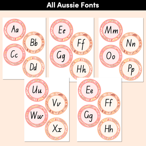 Resource preview 2 for ALPHABET TOPPERS - The Jagun Collection