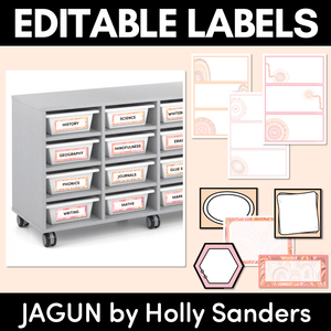 EDITABLE LABELS- The Jagun Collection