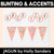 1 for BUNTING & ACCENTS - Alphabet + Numbers - The Jagun Collection