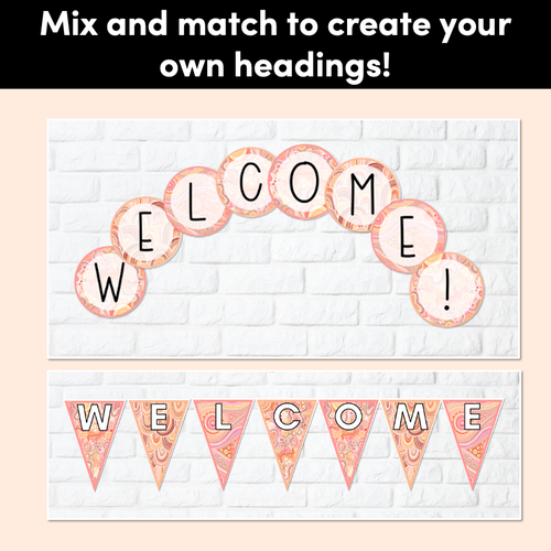 Resource preview 4 for BUNTING & ACCENTS - Alphabet + Numbers - The Jagun Collection