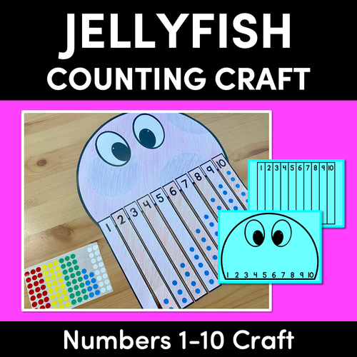 Resource preview 1 for Jellyfish Number Craft