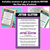 2 for JITTER GLITTER or READY CONFETTI - Back to School Templates