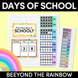 DAYS OF SCHOOL DISPLAY- The Kasey Rainbow Collection