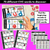 2 for MYSTERY CVC WORD TASK CARDS - Kindergarten Phonics Activity