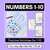 4 for Kindergarten Math Worksheets - Numbers 11 - 20 Practice Pages