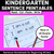 1 for Kindergarten Sentence Worksheets - Set 1 READ, CUT, PASTE, WRITE - Print & Go