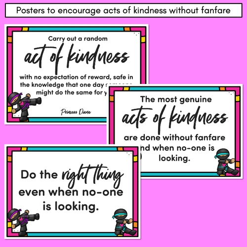 Resource preview 4 for Kindness Ninjas