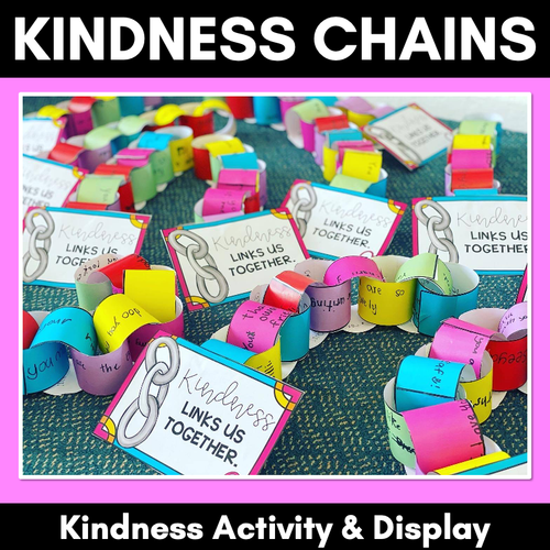 Resource preview 1 for Kindness Compliment Chains