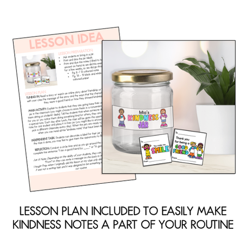 Resource preview 2 for Kindness Activity - Compliment Cards and Lesson Plan