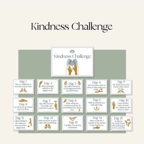 Resource preview 1 for 15 Day Kindness Challenge