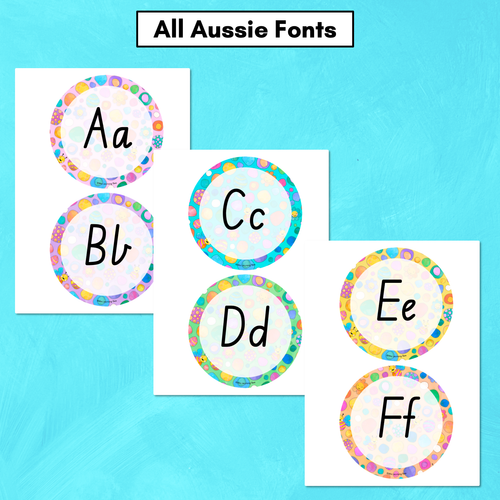 Resource preview 2 for Alphabet Toppers - The Kutopia Collection - Busy Bees