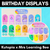 1 for Classroom Birthdays Display - The Kutopia Collection - Watercolour Rainbow Critters