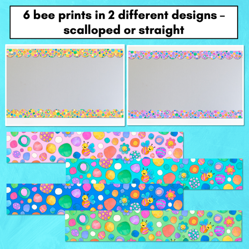 Resource preview 2 for Bulletin Borders - Busy Bees - The Kutopia Collection