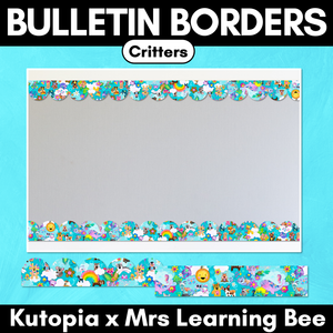 Bulletin Borders - Kutopia Critters - The Kutopia Collection