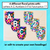 2 for Editable Scalloped Bunting - Alphabet & Numbers - The Kutopia Collection - Floral