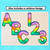 3 for Alphabet & Numbers for Bulletin Board Headings - Rainbow - The Kutopia Collection