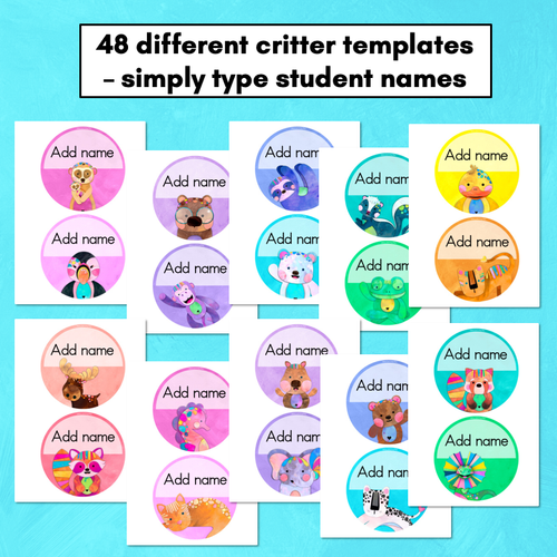 Resource preview 2 for Classroom Door or Window Display - Editable - The Kutopia Collection