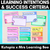 1 for Learning Intentions & Success Criteria - LISC Posters - The Kutopia Collection