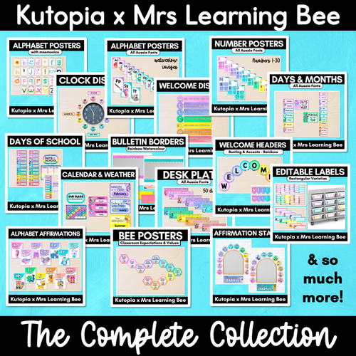 Resource preview 4 for Learning Intentions & Success Criteria - LISC Posters - The Kutopia Collection