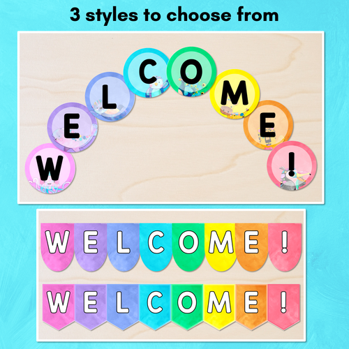 Resource preview 4 for Welcome to our Class EDITABLE SIGNS - The Kutopia Collection