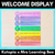 1 for WELCOME DOOR DISPLAY - The Kutopia Collection