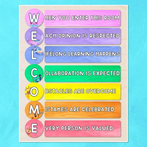 Resource preview 2 for WELCOME DOOR DISPLAY - The Kutopia Collection