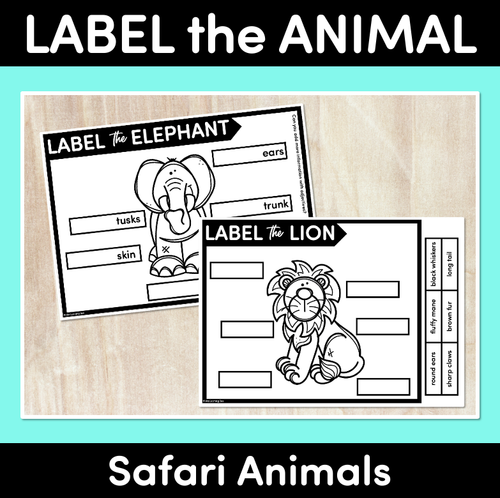 Resource preview 1 for Label an animal - SAFARI