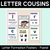 4 for Handwriting Formation Posters - LETTER COUSINS - All Versions