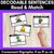1 for LL SS FF ZZ CK Decodable Sentences - Read and Match