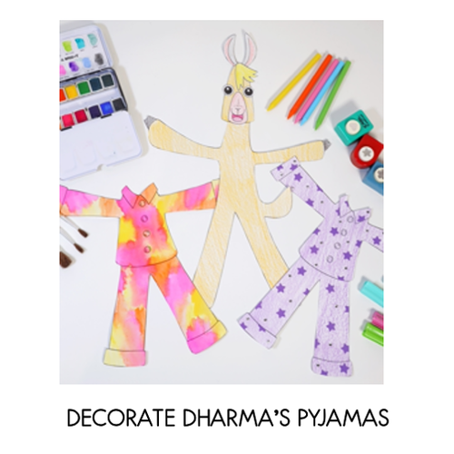 Resource preview 2 for Llamas in Pyjamas Craft - Book Craft