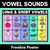 1 for Long and Short Vowel Sounds POSTER