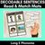 10 for Long Vowel Decodable Sentence Activities COMPLETE BUNDLE