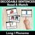 9 for Long Vowel Decodable Sentence Activities COMPLETE BUNDLE