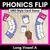 1 for Long Vowel A Card Game - Phonics Flip for Long Vowel Sounds