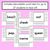 3 for READ THE ROOM - Decodable Words Phonics Activity - Long Vowel E Words