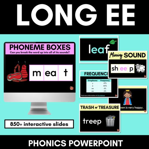 Resource preview 15 for Phonics PowerPoint Complete Bundle - All Phonemes