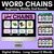 1 for Long Vowel O Word Chains for Beginning, Middle & End Sounds - Decodable PowerPoint