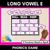 1 for LONG VOWEL PHONEME E PHONICS GAME - Roll It, Read It or Spell It, Keep It