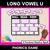 1 for LONG VOWEL PHONEME U PHONICS GAME - Roll It, Read It or Spell It, Keep It