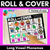 1 for LONG VOWEL SOUND GAMES - No Prep Phonemic Awareness + Phonics Activity - Roll & Cover