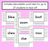 3 for READ THE ROOM - Decodable Words Phonics Activity - Long Vowel U Words