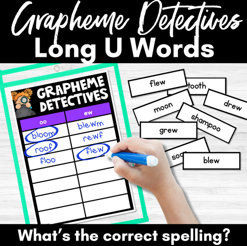 Resource preview 4 for Phonics Word Sort Games - Complete Vowel Sounds Bundle